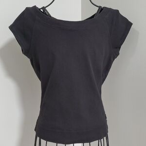 Express Black Short Sleeve Women's Tee